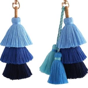 Bohemian Handmade Fringe Cute Keychains for Handbag/Purse